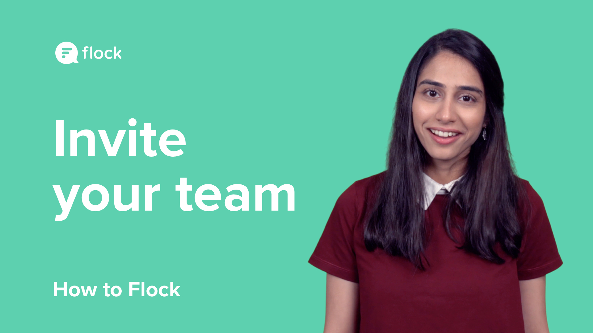 Invite your team to Flock Messenger